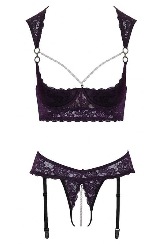 ensemble-lingerie-ouverte-violet-cotelli