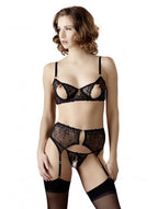 mannequin-en-Soutien-gorge-dentelle-porte-jarretelles-et-string-ouvert-noir